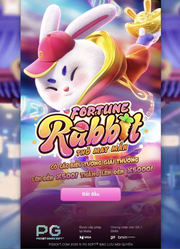 Hướng dẫn chơi slot Rabbit Fortune PG tại LC79 game