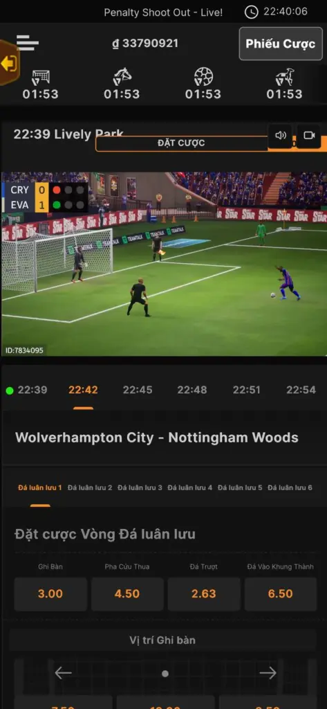 penalty shoot out live pp lc79 game da phat den doan huong sut de trung thuong