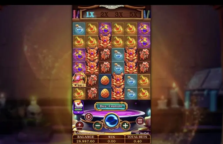 Ảnh giao diện chính game MERGE MAGIC (slot FC) chơi tại LC79