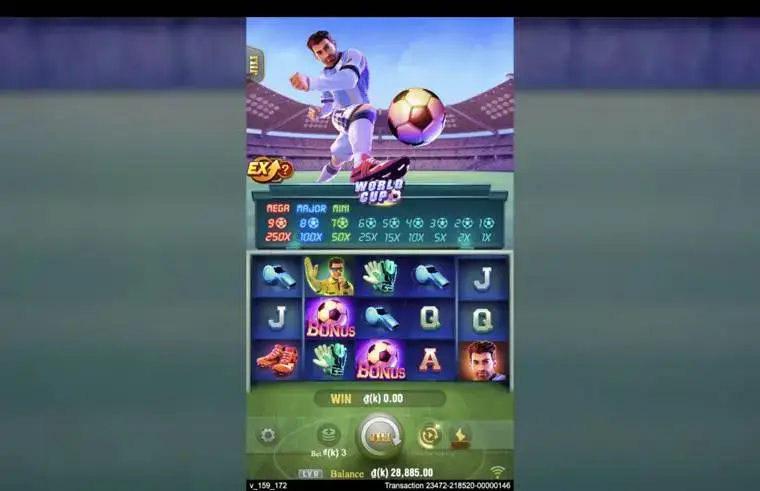 Ảnh giao diện chính game World Cup (slot JILI) chơi tại LC79