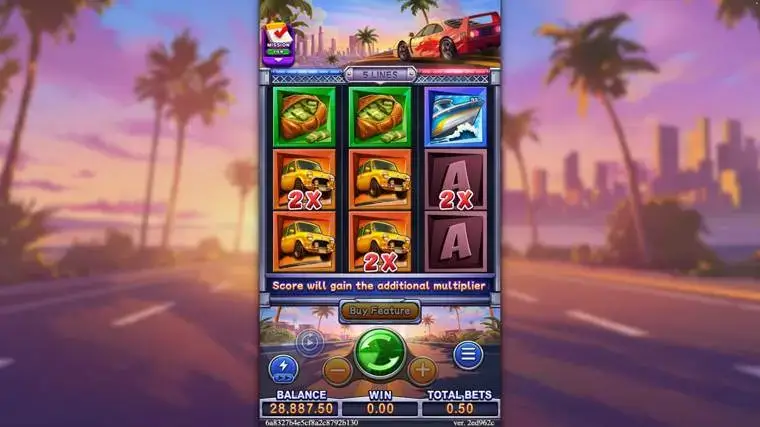 Ảnh giao diện chính game BAD RICH WOLF (slot FC) chơi tại LC79